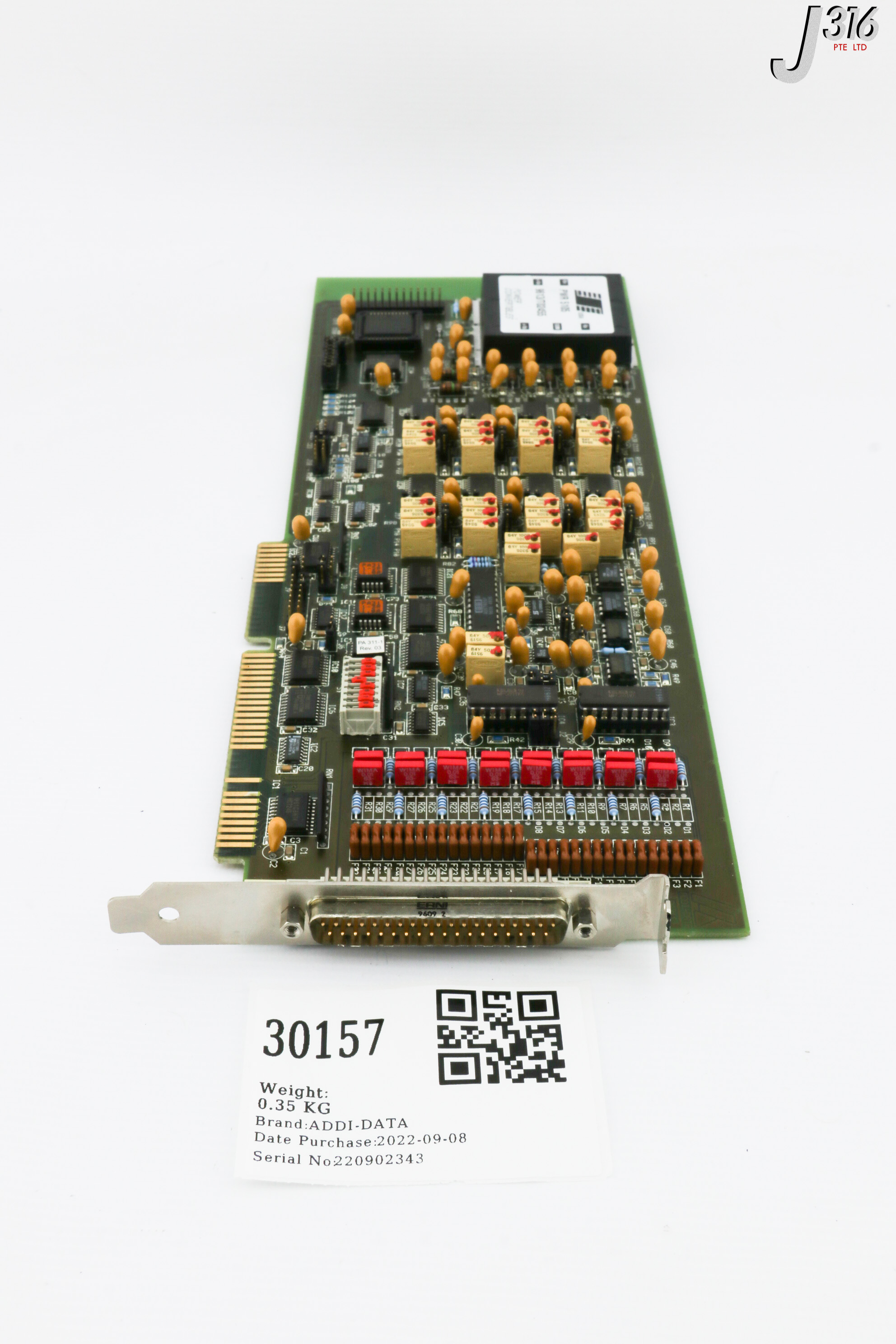 30157 ADDI-DATA PCB, ANALOG I/O CARD, PWR5105 PA311 | eBay